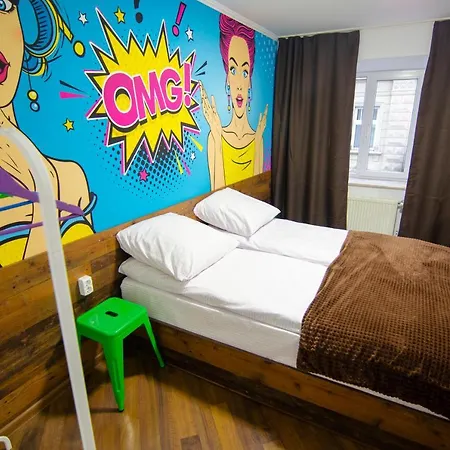 Hostel Pop Art Rynok Sq Lwów